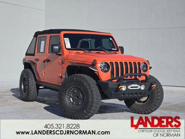 used 2018 Jeep Wrangler Unlimited car, priced at $23,000