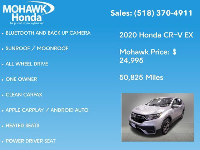 used 2020 Honda CR-V car, priced at $24,995