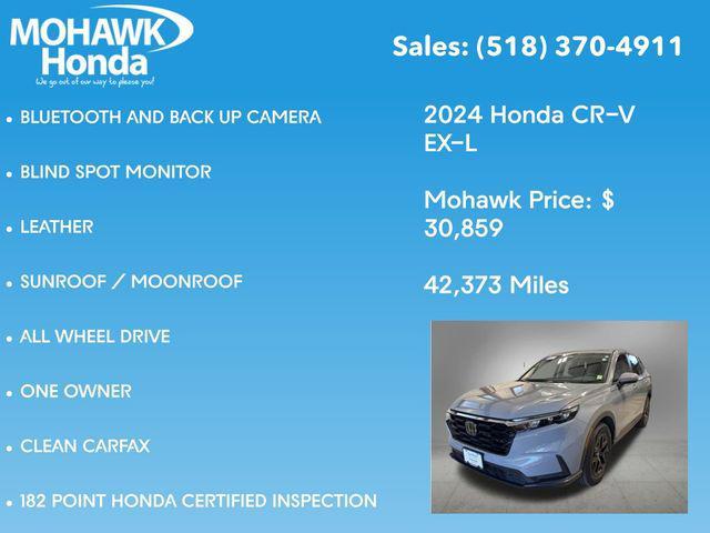 used 2024 Honda CR-V car, priced at $31,034