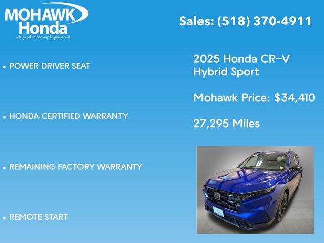 used 2025 Honda CR-V Hybrid car, priced at $34,585