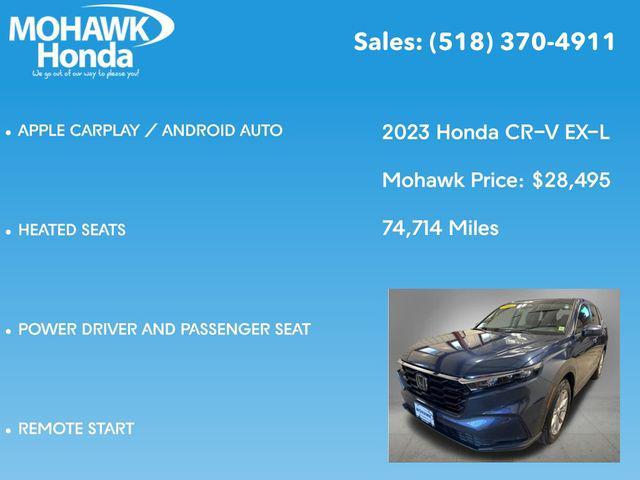 used 2023 Honda CR-V car, priced at $28,730