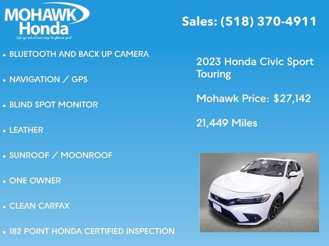 used 2023 Honda Civic car, priced at $27,142
