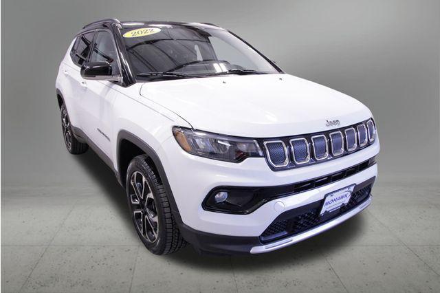 used 2022 Jeep Compass car, priced at $23,976