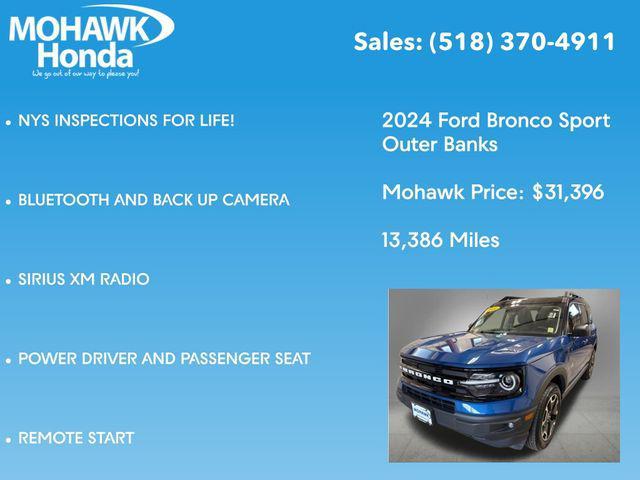 used 2024 Ford Bronco Sport car, priced at $31,571