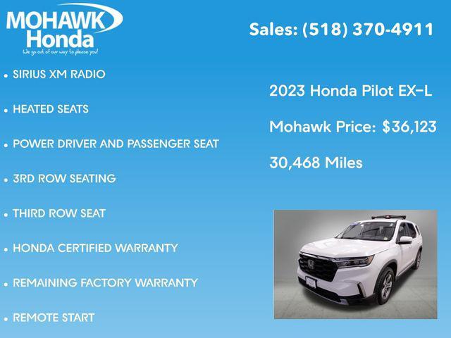 used 2023 Honda Pilot car, priced at $36,123