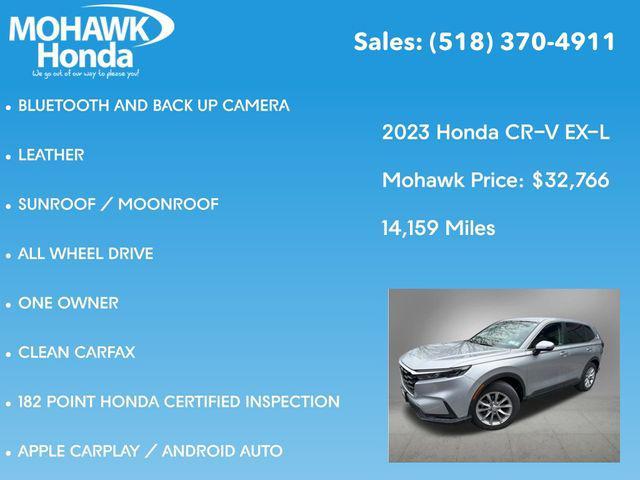 used 2023 Honda CR-V car, priced at $32,766
