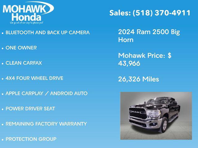 used 2024 Ram 2500 car, priced at $43,966