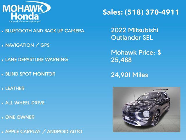 used 2022 Mitsubishi Outlander car, priced at $25,488