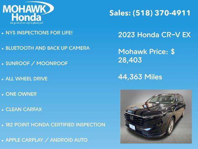 used 2023 Honda CR-V car, priced at $28,578