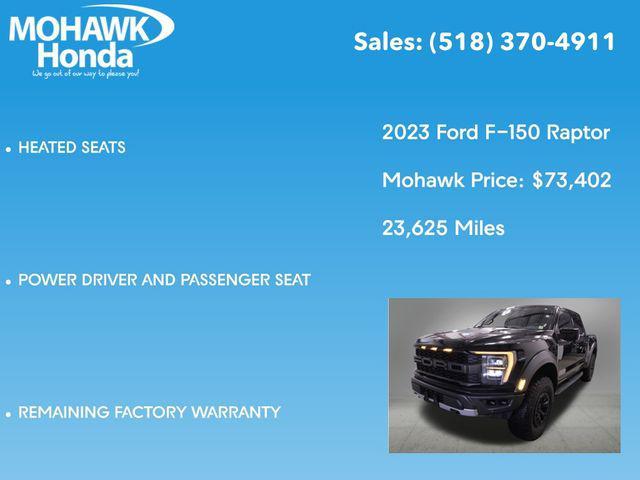 used 2023 Ford F-150 car, priced at $73,402