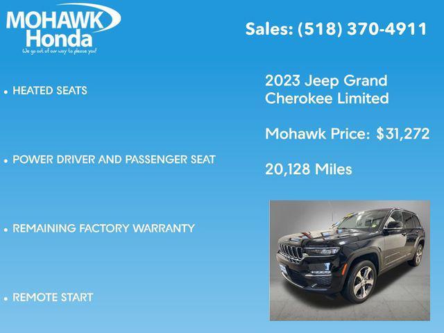 used 2023 Jeep Grand Cherokee car, priced at $31,272