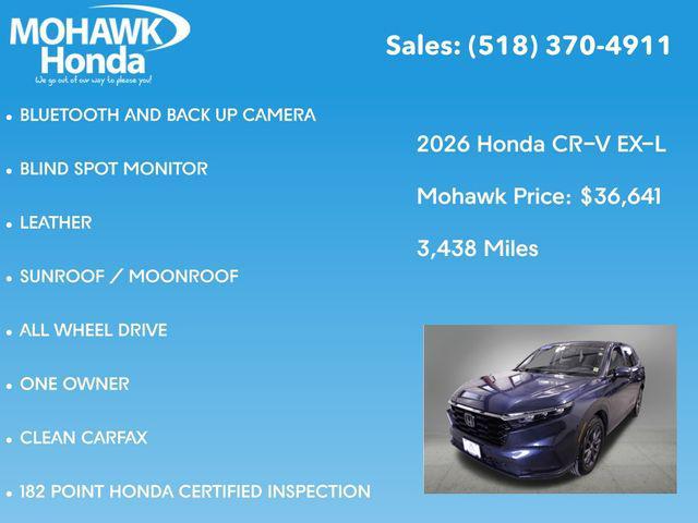 used 2026 Honda CR-V car, priced at $36,641