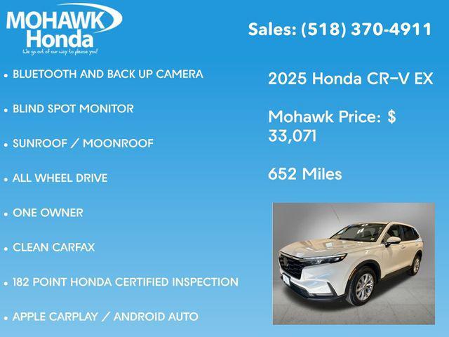 used 2025 Honda CR-V car, priced at $33,071