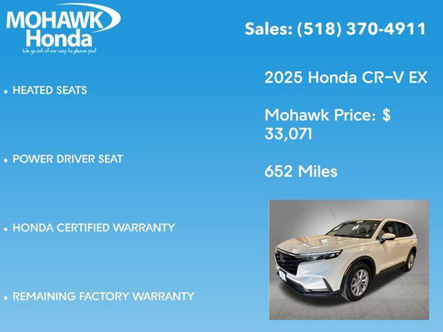 used 2025 Honda CR-V car, priced at $33,071