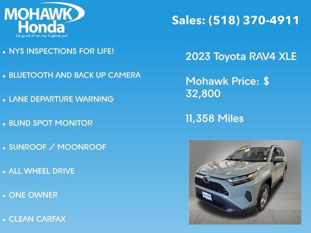 used 2023 Toyota RAV4 car, priced at $32,975