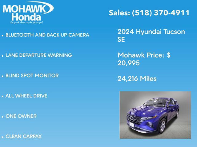 used 2024 Hyundai Tucson car, priced at $20,995
