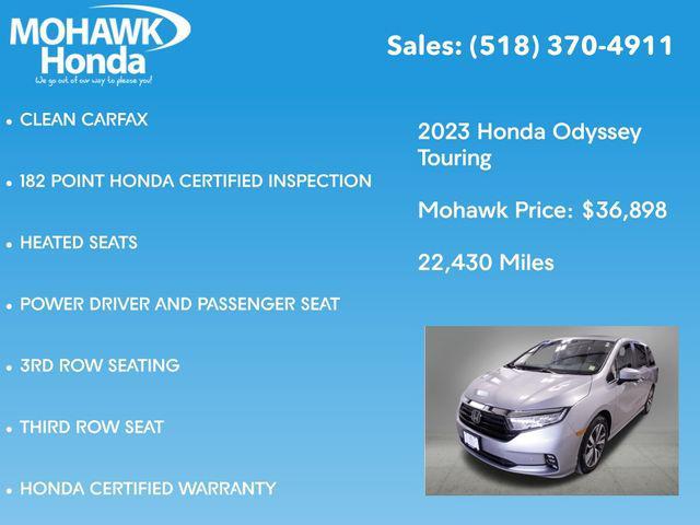 used 2023 Honda Odyssey car, priced at $36,898