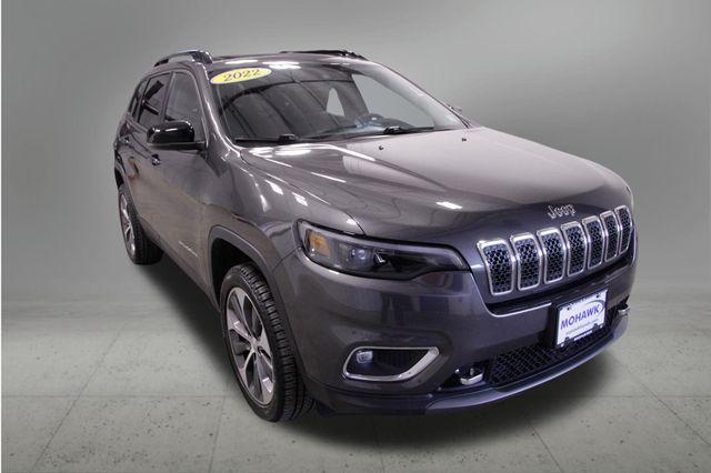 used 2022 Jeep Cherokee car, priced at $27,056