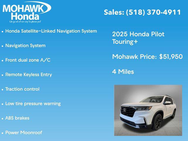 new 2025 Honda Pilot car, priced at $53,450