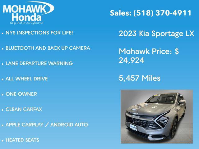 used 2023 Kia Sportage car, priced at $25,099