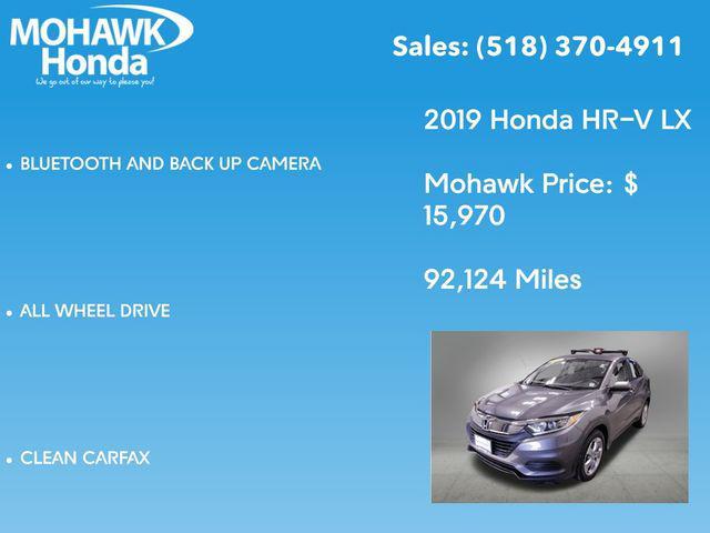 used 2019 Honda HR-V car, priced at $15,970