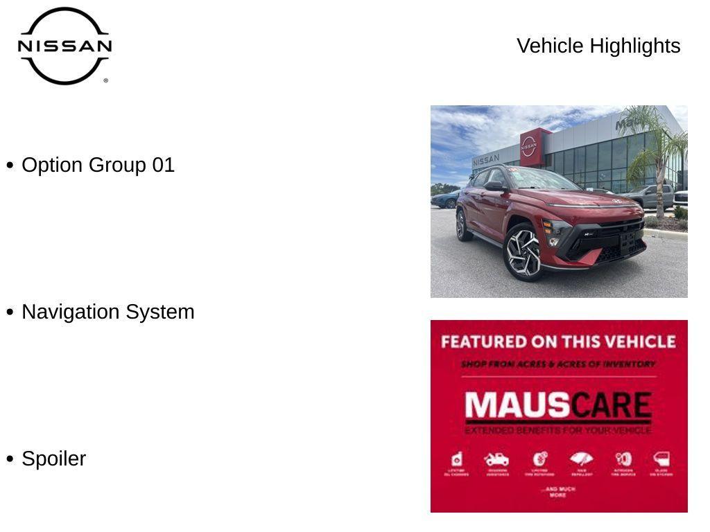 used 2024 Hyundai Kona car, priced at $19,805