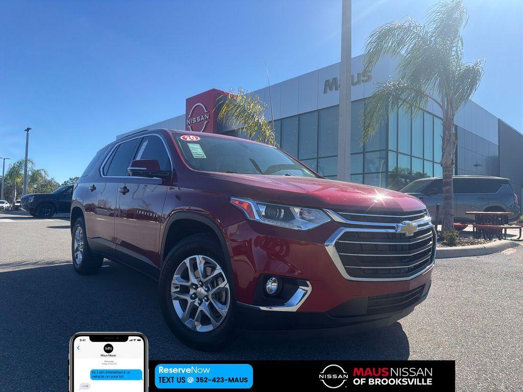 used 2020 Chevrolet Traverse car, priced at $19,881