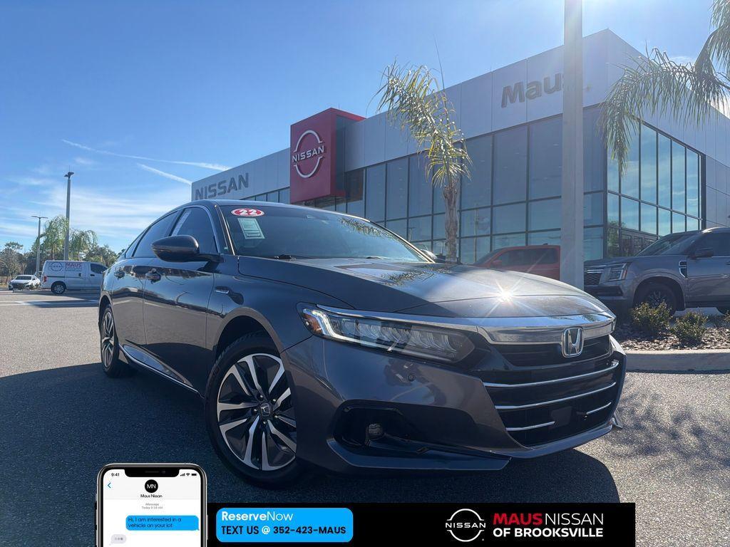 used 2022 Honda Accord Hybrid car, priced at $22,932