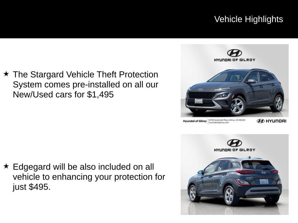 used 2023 Hyundai Kona car, priced at $18,579