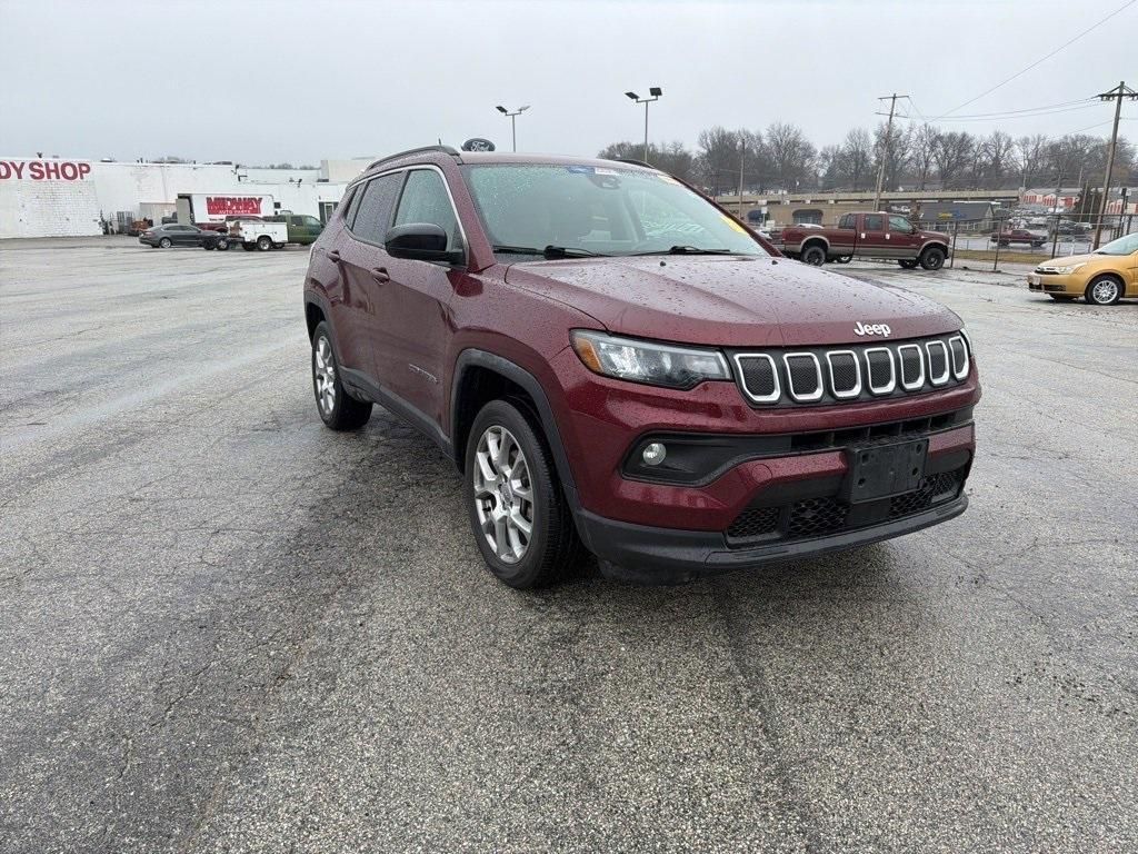 used 2022 Jeep Compass car, priced at $19,490