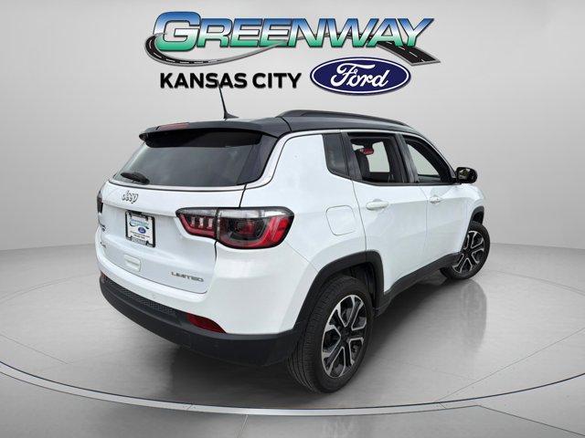 used 2024 Jeep Compass car, priced at $25,564