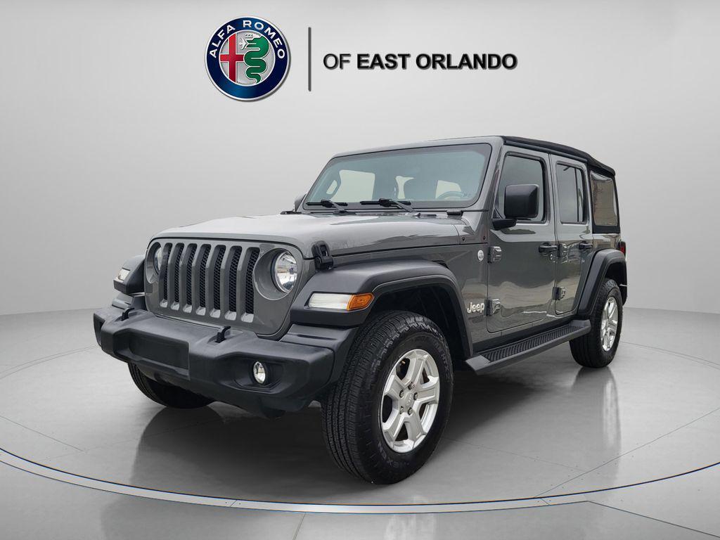 used 2021 Jeep Wrangler Unlimited car, priced at $23,064
