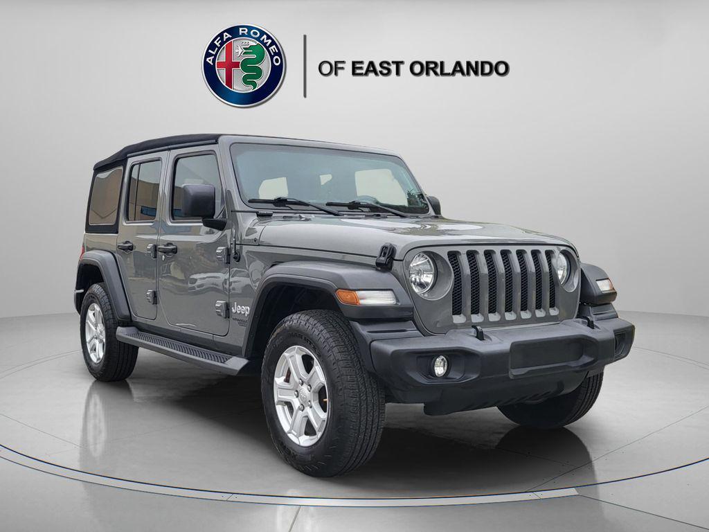 used 2021 Jeep Wrangler Unlimited car, priced at $23,064