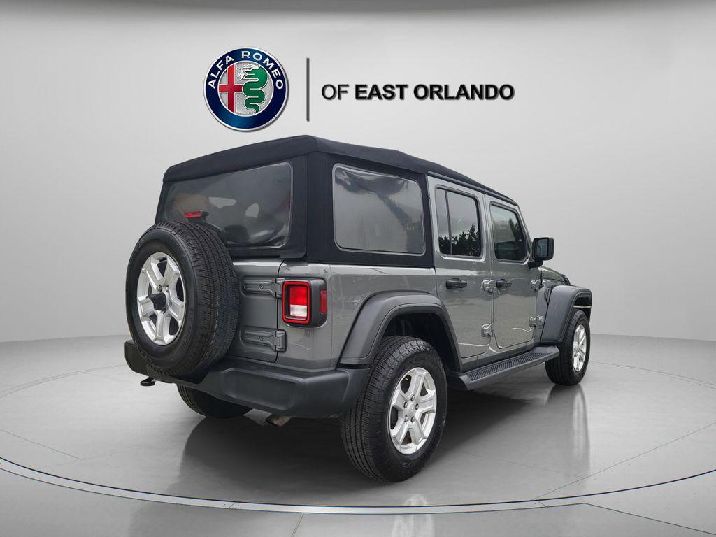 used 2021 Jeep Wrangler Unlimited car, priced at $23,064