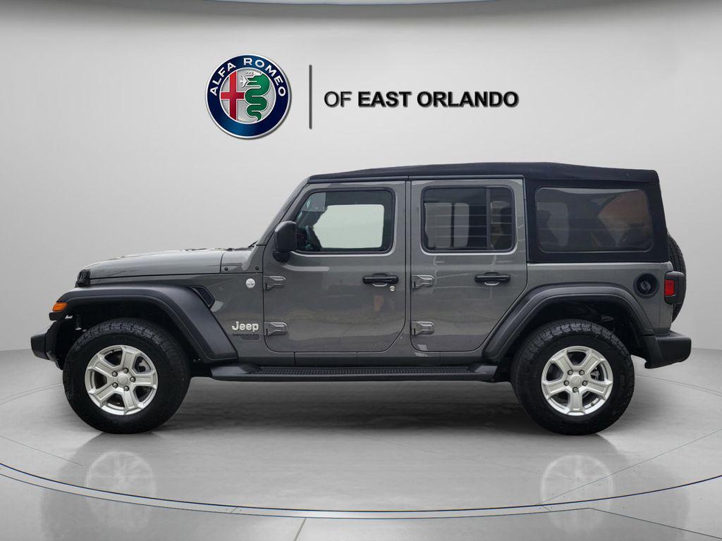 used 2021 Jeep Wrangler Unlimited car, priced at $23,064