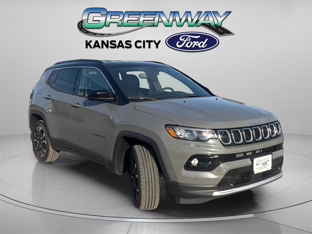 used 2023 Jeep Compass car, priced at $20,990