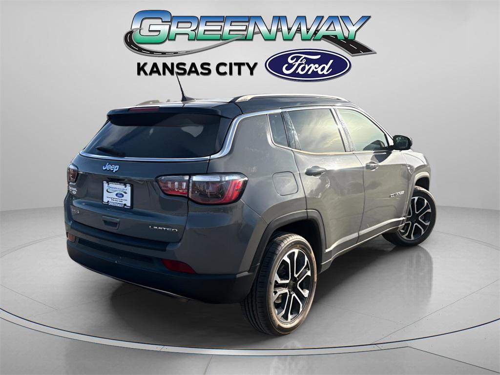 used 2023 Jeep Compass car, priced at $20,990