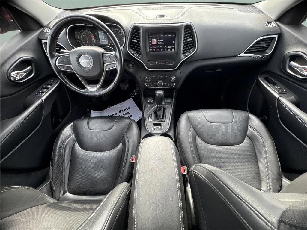 used 2021 Jeep Cherokee car, priced at $20,490