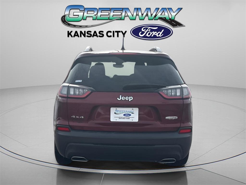 used 2021 Jeep Cherokee car, priced at $20,490