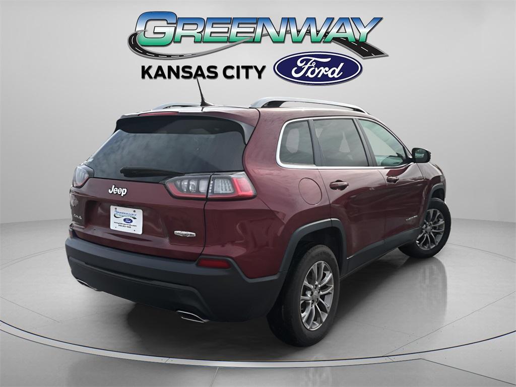 used 2021 Jeep Cherokee car, priced at $20,490