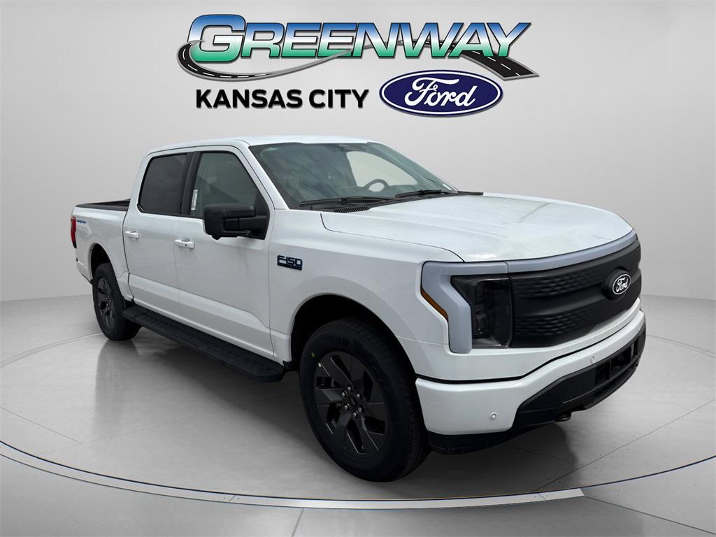 new 2025 Ford F-150 Lightning car, priced at $57,700
