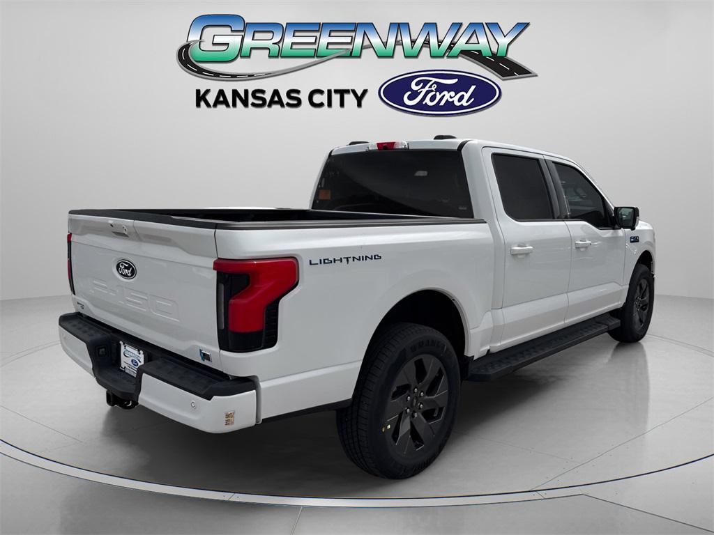 new 2025 Ford F-150 Lightning car, priced at $57,700