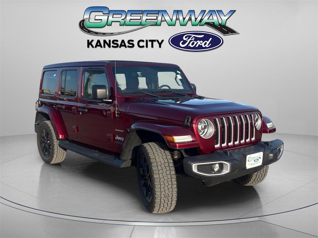 used 2021 Jeep Wrangler Unlimited 4xe car, priced at $26,490
