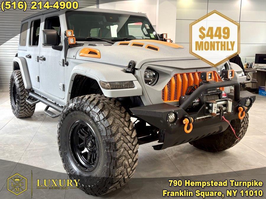 used 2021 Jeep Wrangler Unlimited car, priced at $36,750