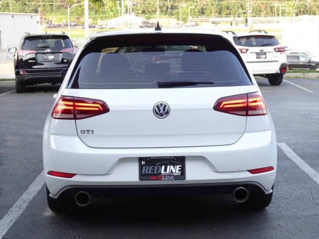 used 2021 Volkswagen Golf GTI car, priced at $19,995