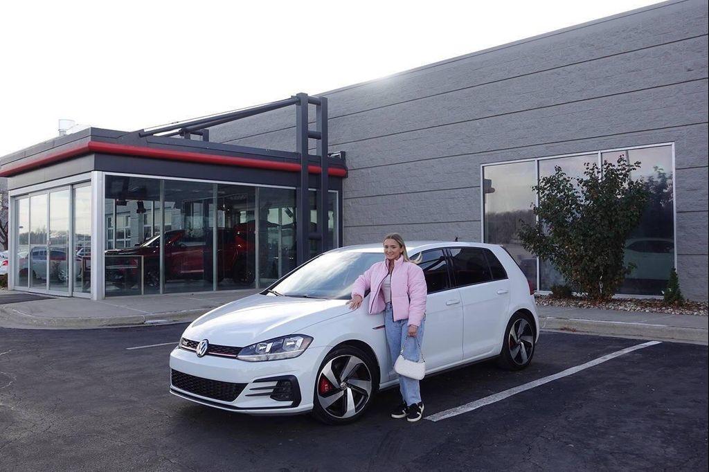 used 2021 Volkswagen Golf GTI car, priced at $19,995