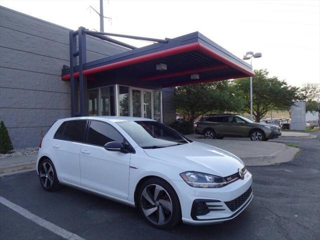 used 2021 Volkswagen Golf GTI car, priced at $19,995