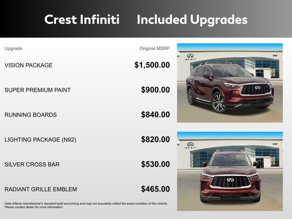 used 2025 INFINITI QX60 car, priced at $47,285
