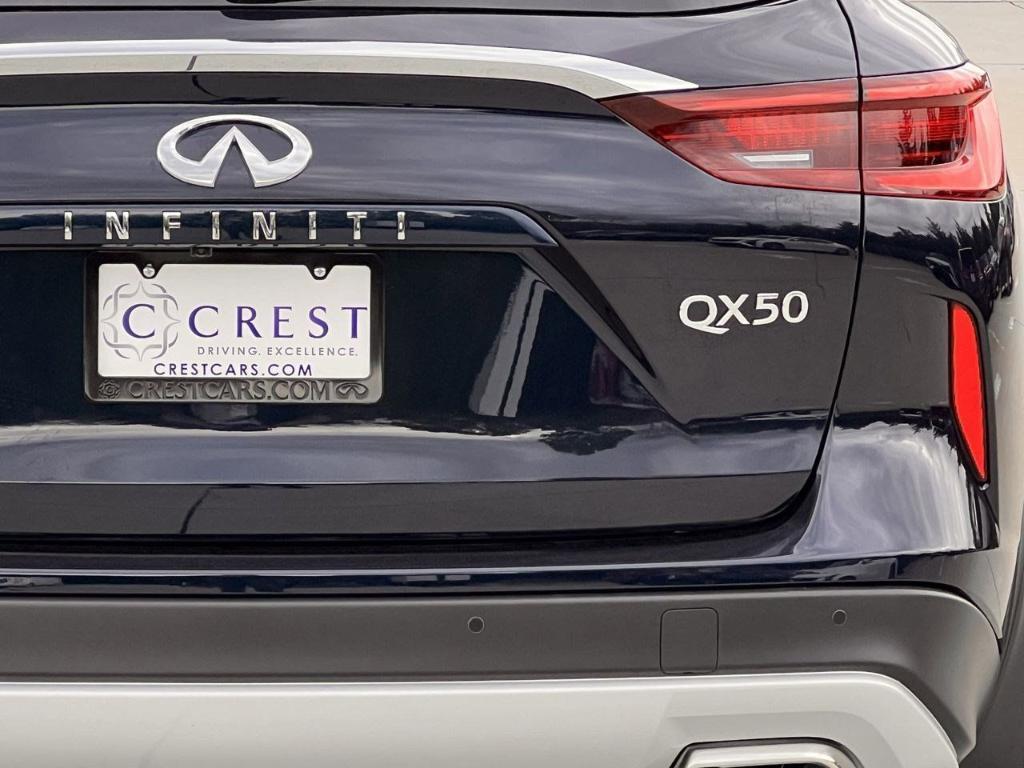 new 2025 INFINITI QX50 car, priced at $44,585