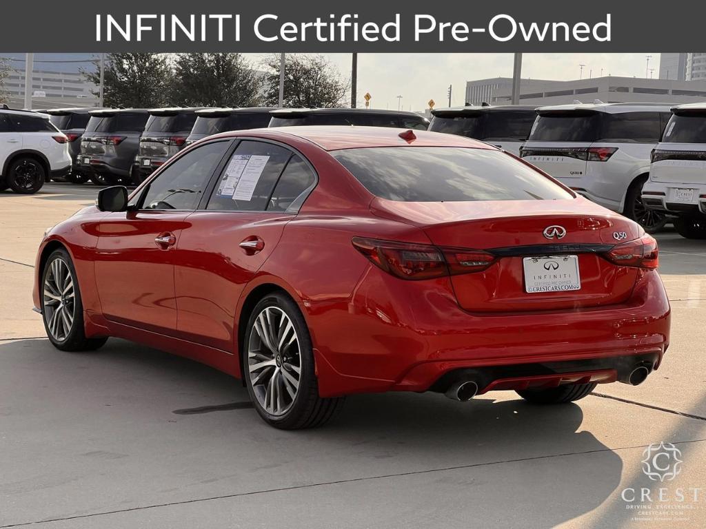 used 2023 INFINITI Q50 car, priced at $37,485